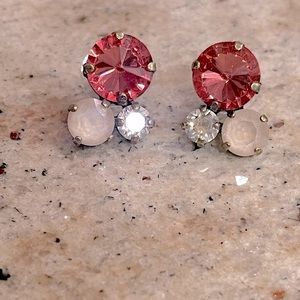 Crystal earrings. Sabika inspired. Not Sabika